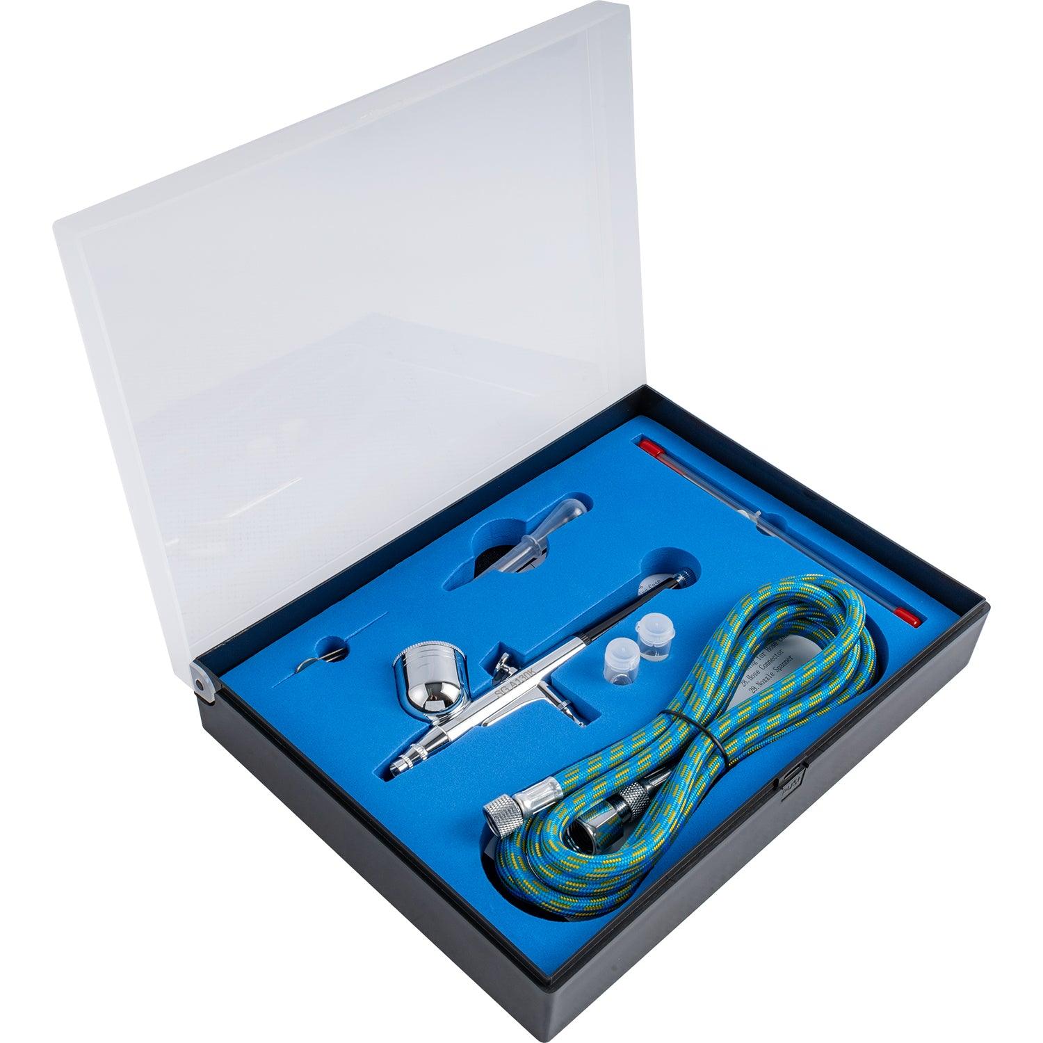 Air Brush Kit 0.2 0.3 0.5 Mm Nozzles With 1.8 M Air Hose - Livestainable.co.za