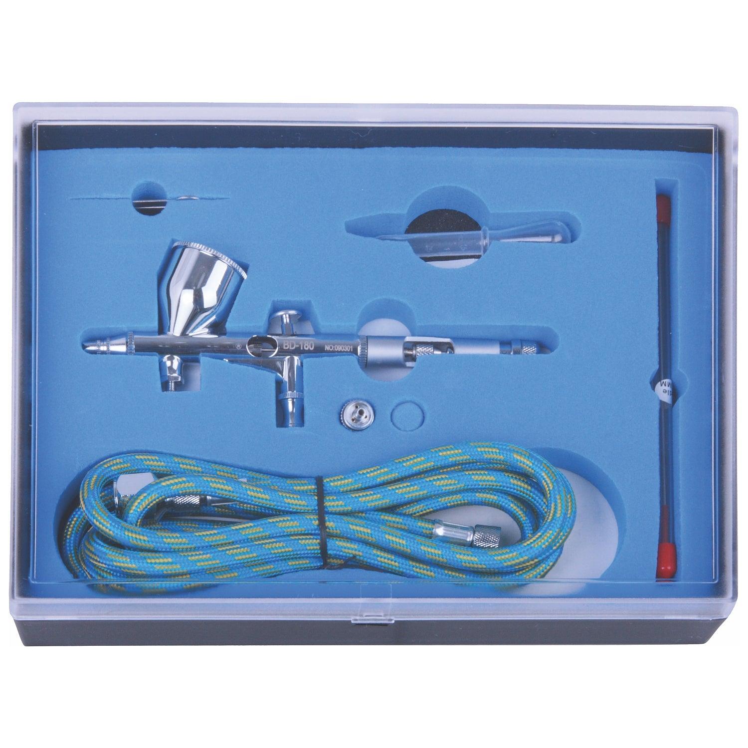 Air Brush Kit 0.25 0.3 Mm Nozzles With 1.8 M Airhose - Livestainable.co.za