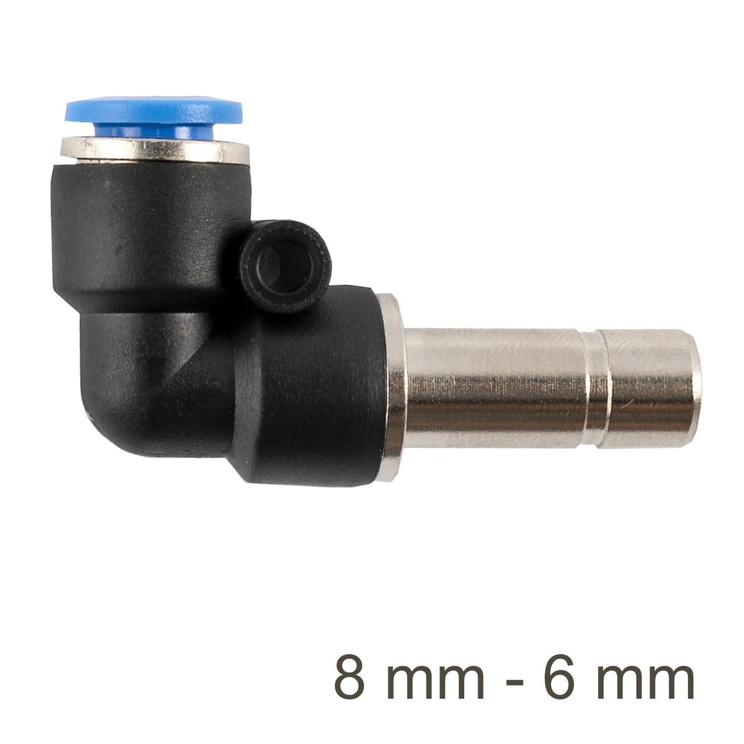 Red. Insert Elbow Pu 8 Mm 6 Mm - Livestainable.co.za