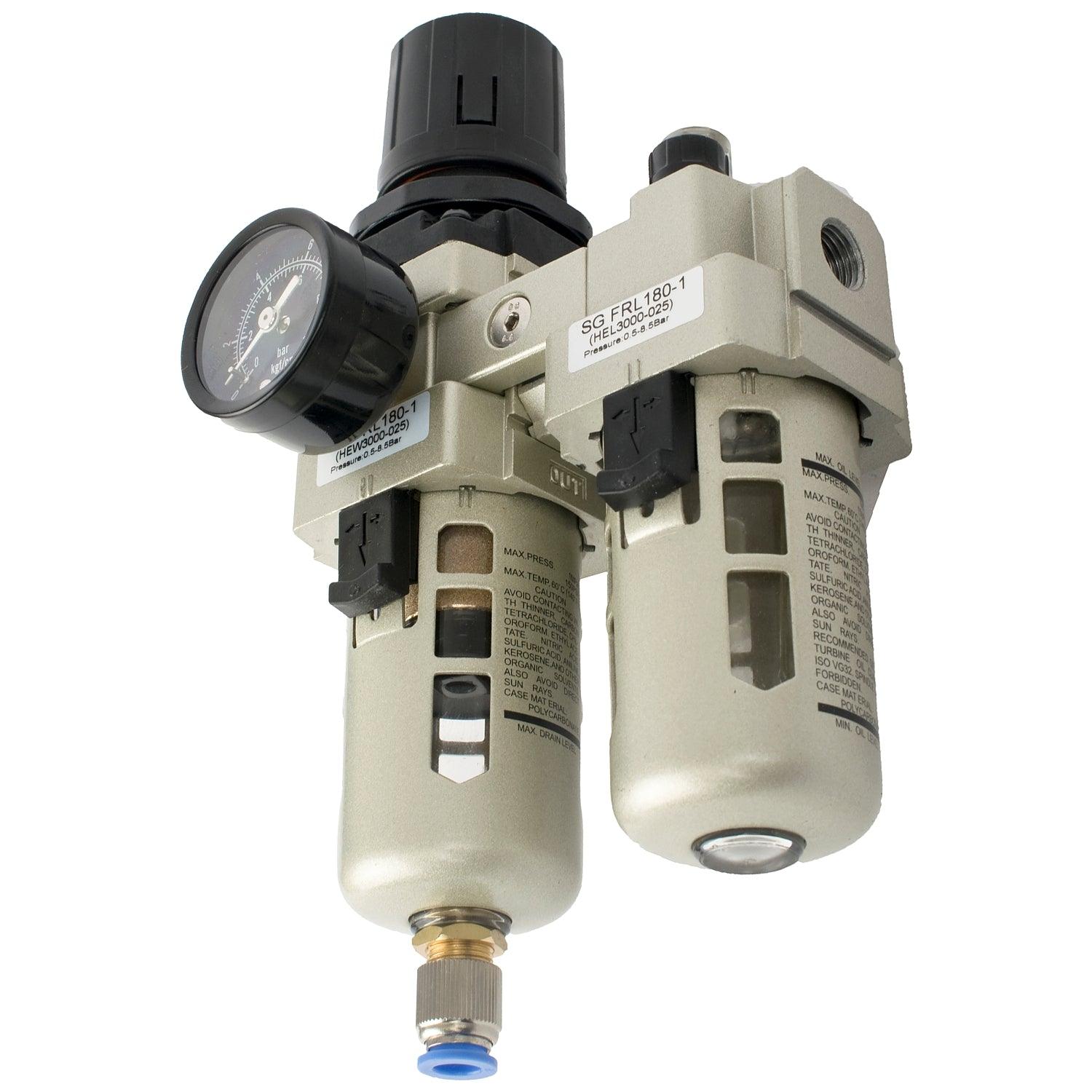 Filter / Regulator / Lubricator 1/4' (Hes3010 02) - Livestainable.co.za