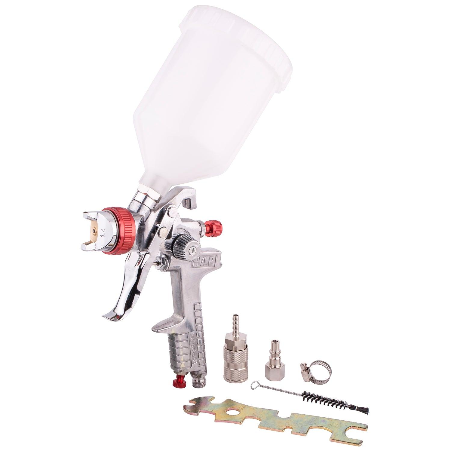 Spray Gun Hvlp 1.4 Mm Nozzle With Female Connector & Universal Coupler - Livestainable.co.za