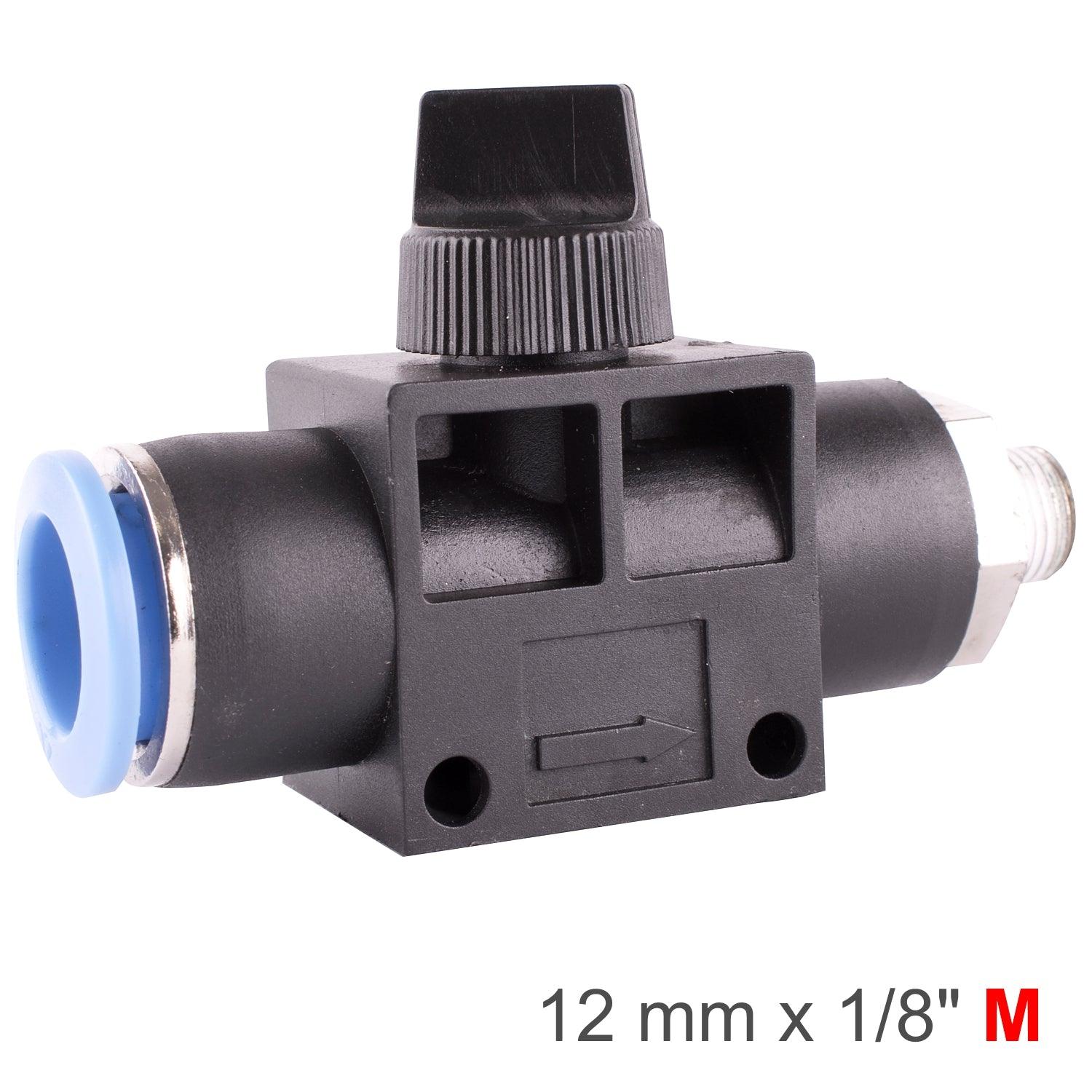 Pu Hose Fitting Valve 12 Mm X 1/8'm - Livestainable.co.za