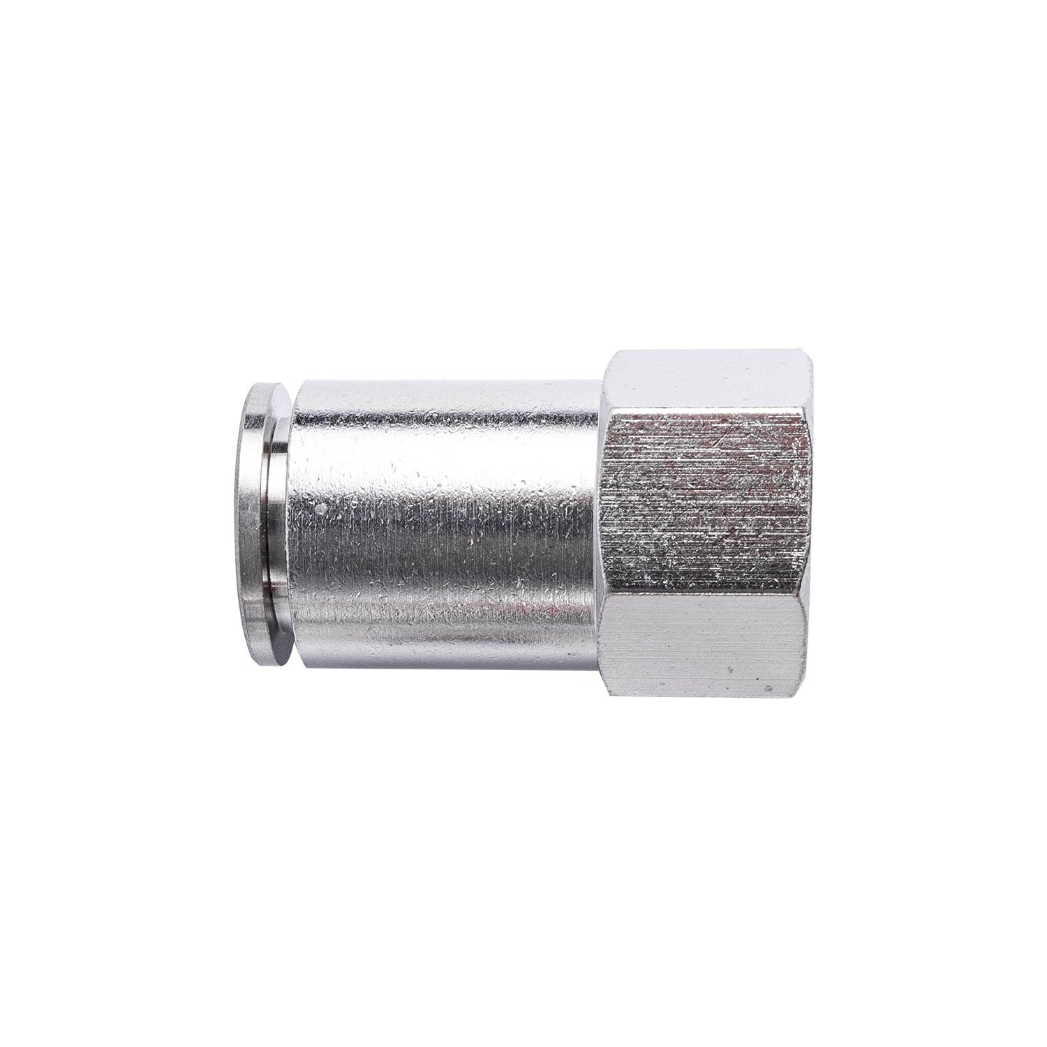 Metal Pu Fitting Straight 12 Mm 1/2' F - Livestainable.co.za