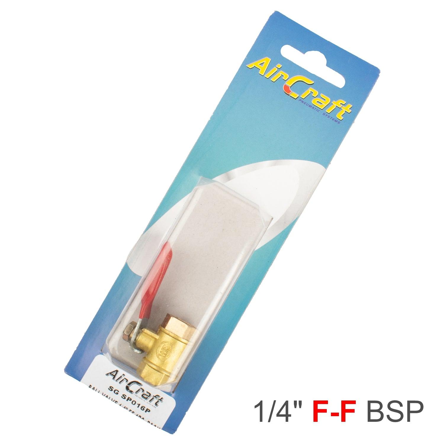 Ball Valve 1/4' Ff 1 Pc Pack - Livestainable.co.za