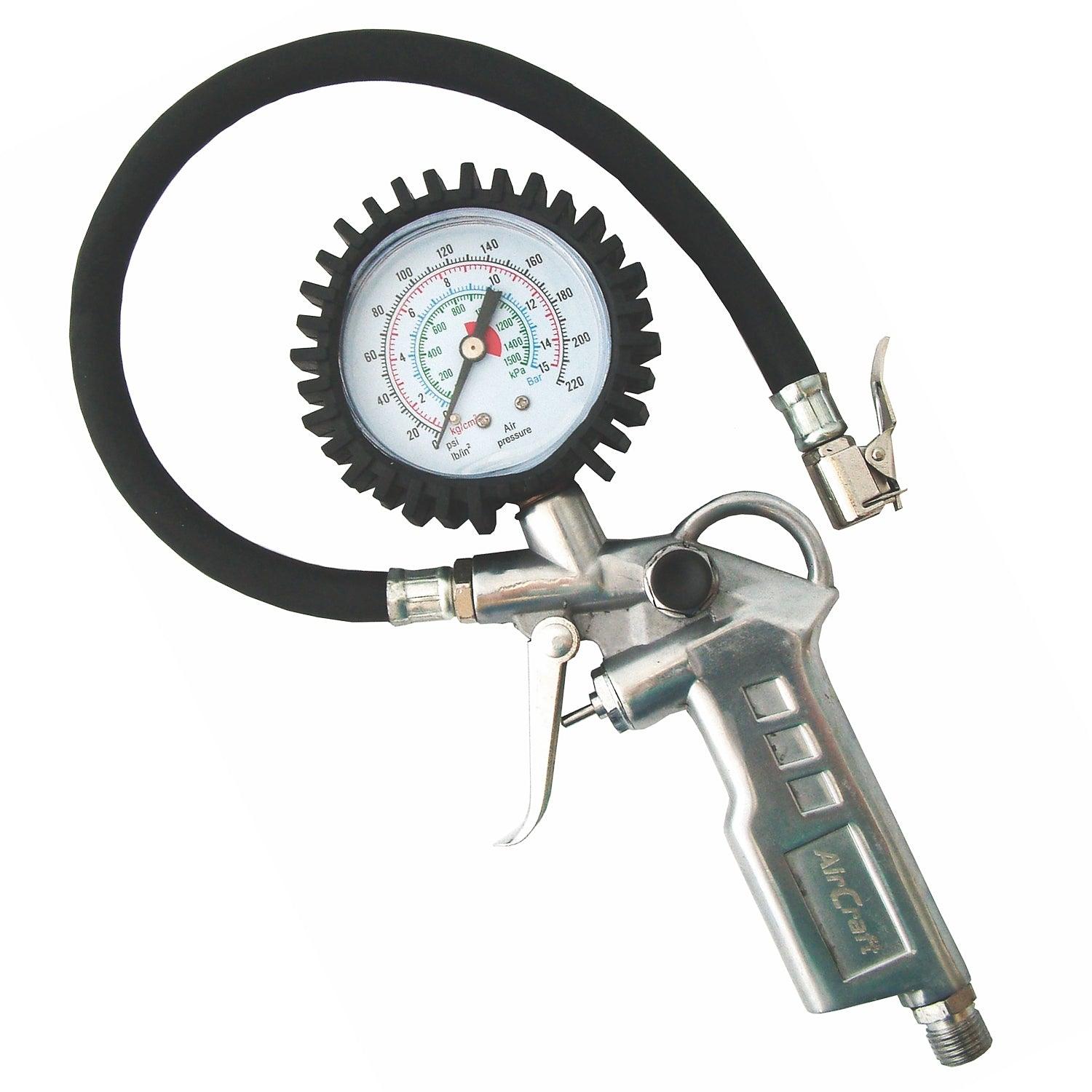 Tyre Inflator With Gauge - Livestainable.co.za