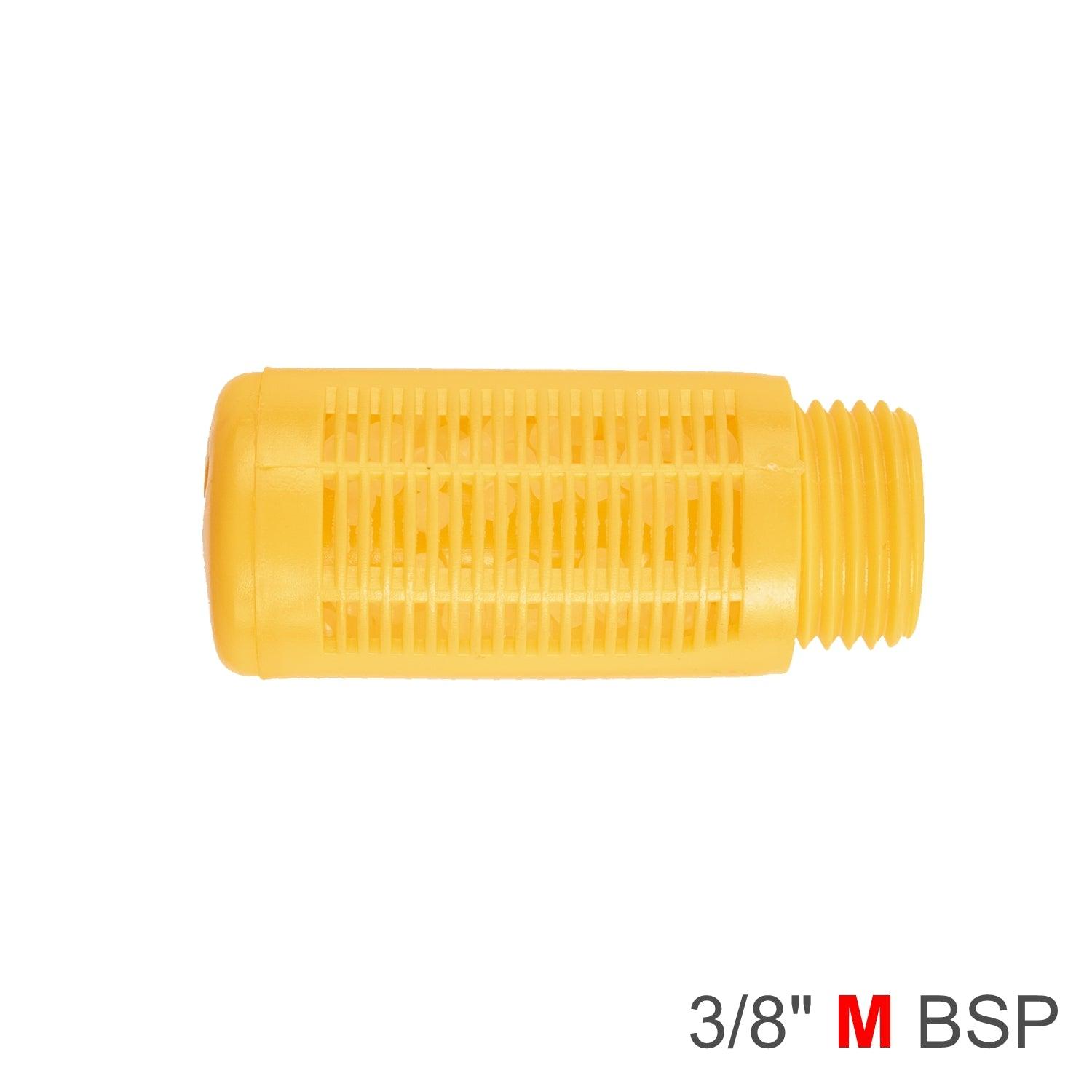 Plastic Breather Silencer 3/8' M Orange - Livestainable.co.za