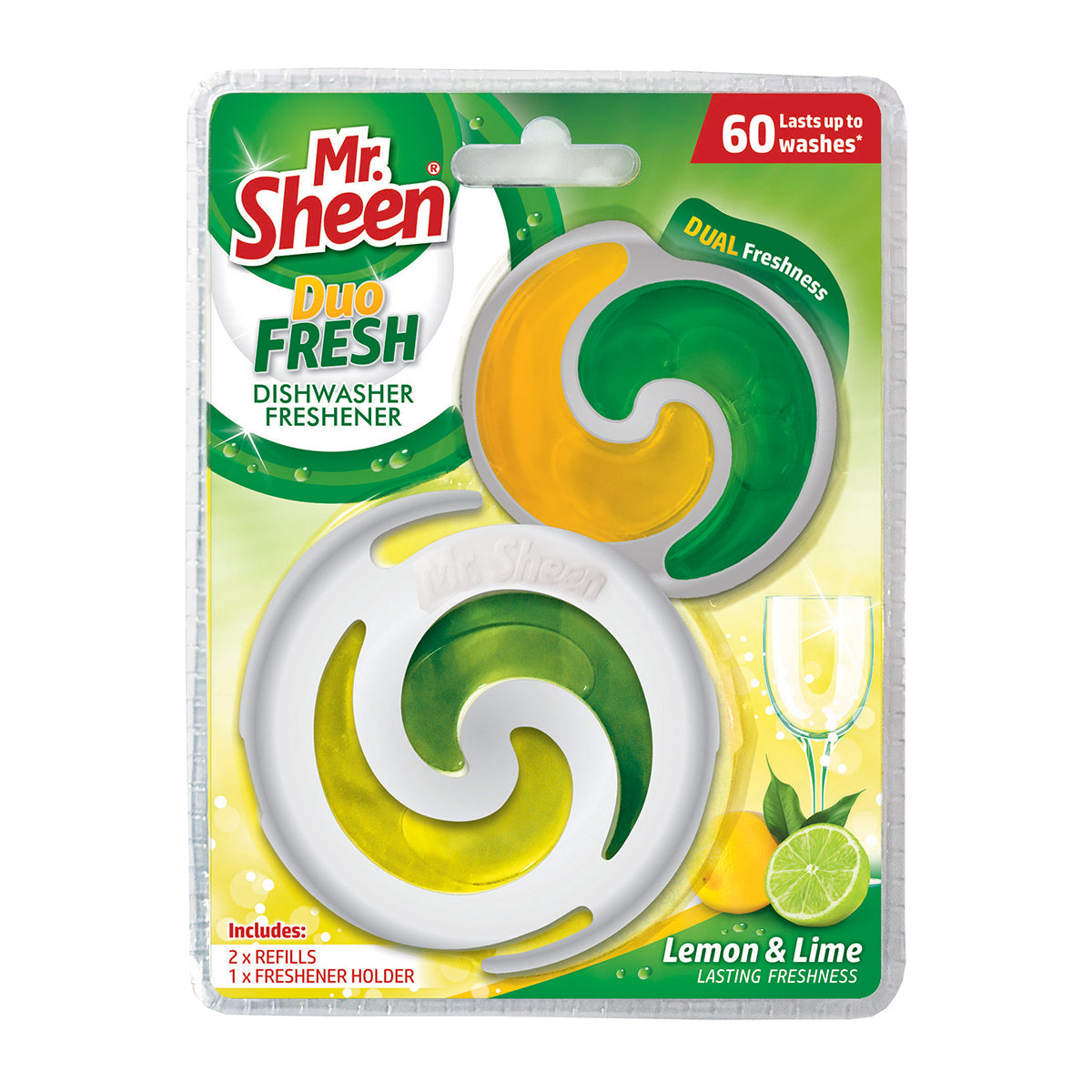 Mr Sheen Dishwasher Refresher Holder Inc 2 Refil