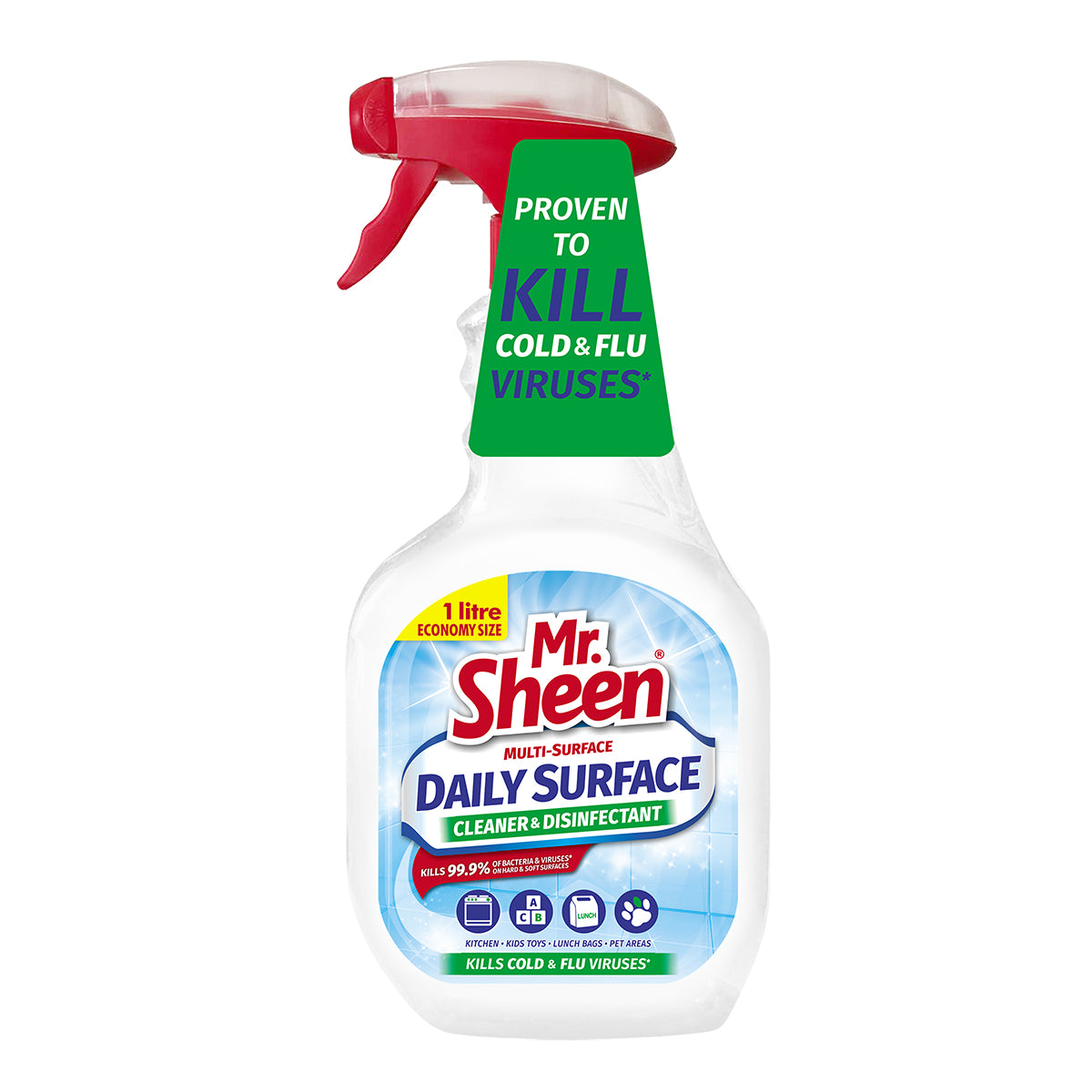 Mr Sheen Multisurf Daily Clean Disinfec Surface 1 L