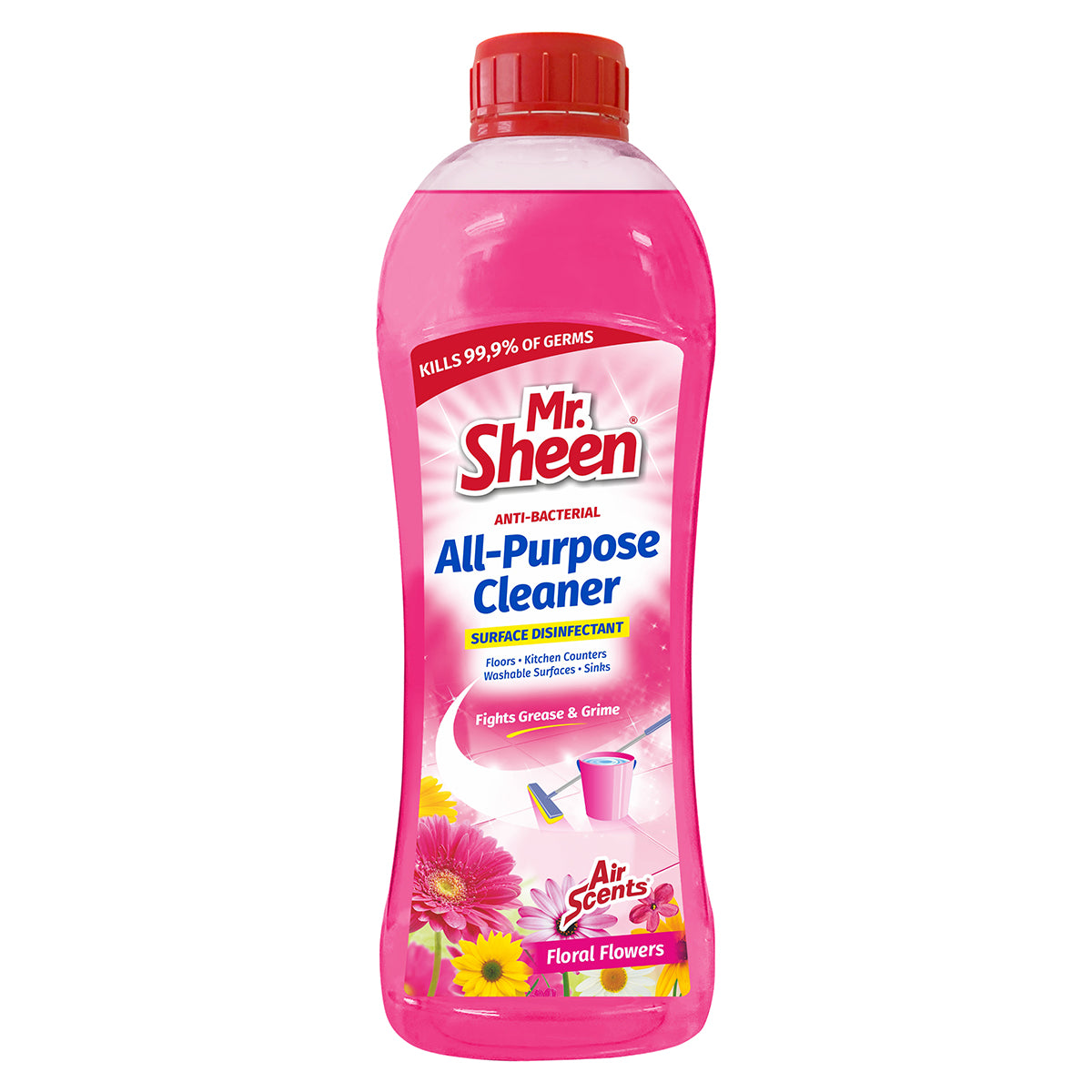 Mr Sheen Anti Bact Floor And All Pur Clean Ff 1 L