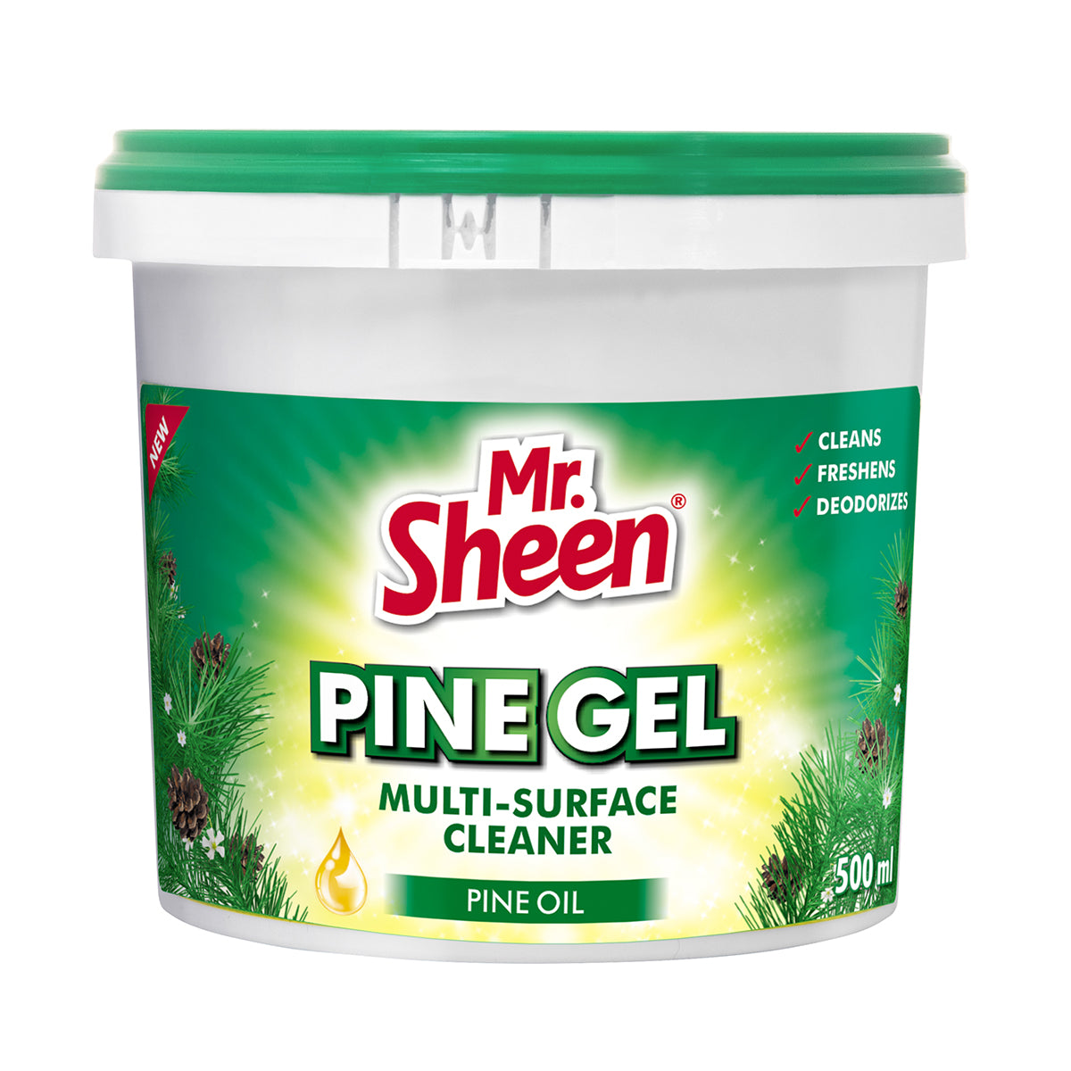 Mr Sheen Pine Gel Multi Surf Clean Tub 500 Ml