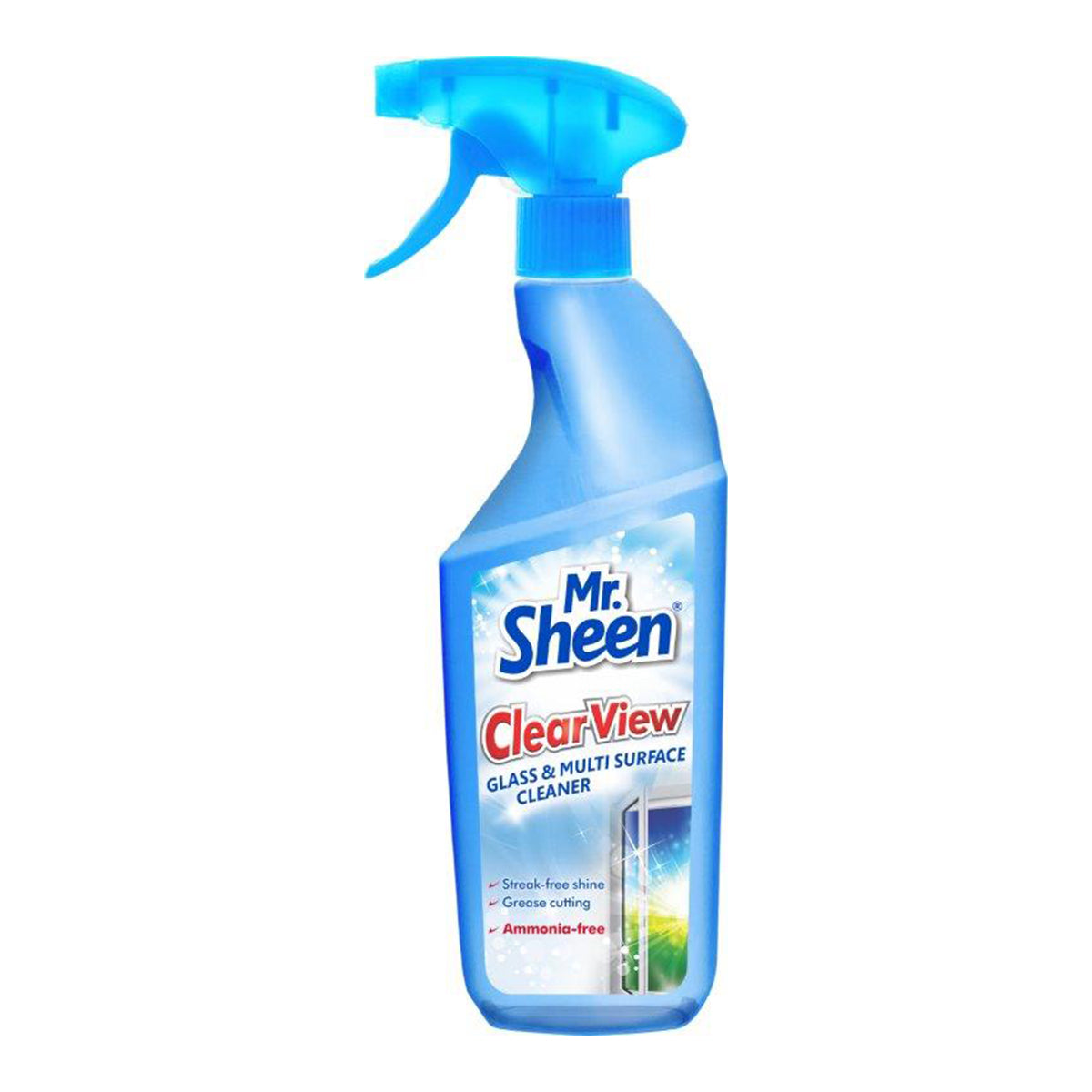 Mr Sheen Clear View Glass Cleaner 500 Ml