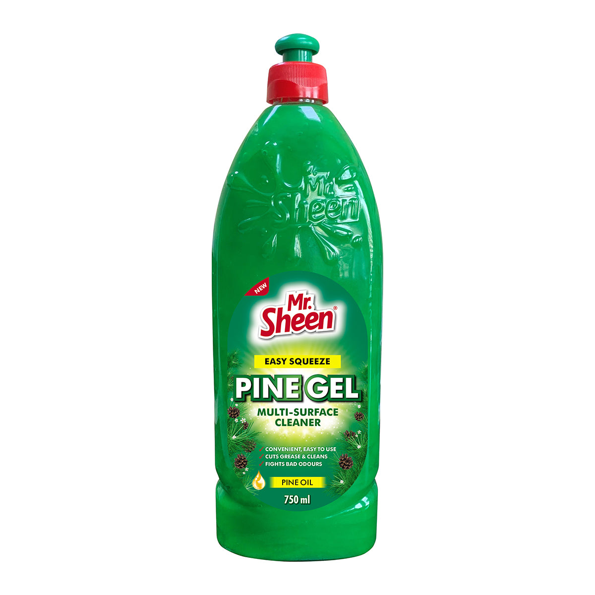 Mr Sheen Pine Gel Multi Surf Clean Sq Bot 750 Ml