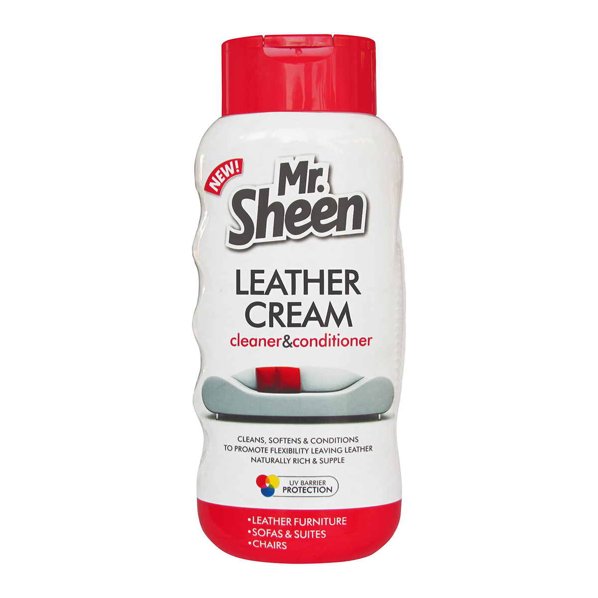 Mr Sheen Leather Cream Clean And Condition 500 Ml