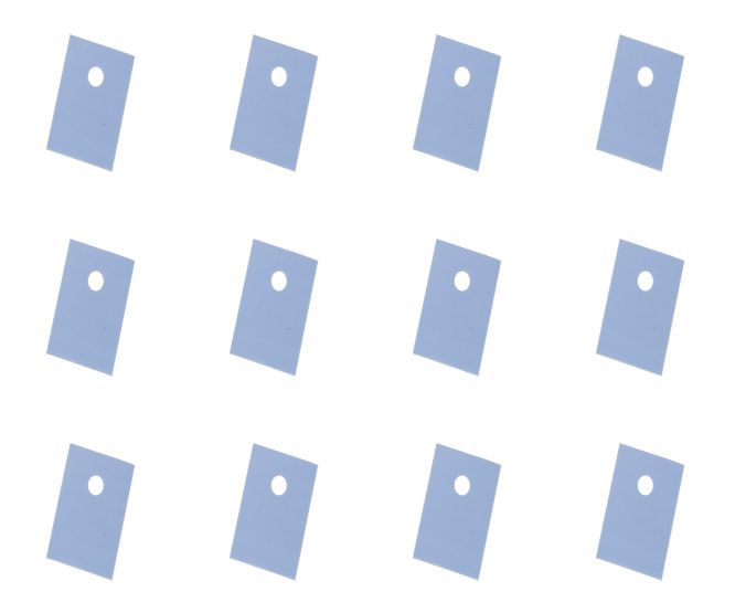 Silicone Heatsink Washer Blue 20x25mm To3 P 1 K/Bag To 3 P