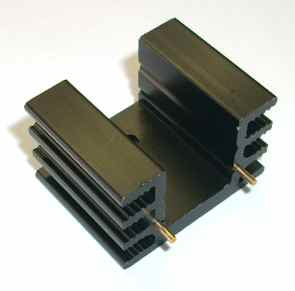 Heatsink To220 Blk 15x30x20 Pi Sk76 25 Sts To220