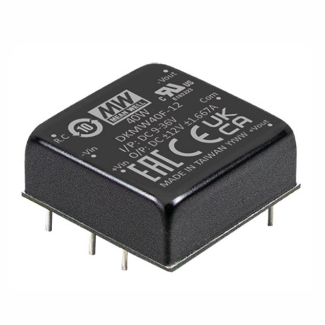 Dc Dc Converter 40 W In=24 Vn Out=12 V @ 3.3 A Skmw40 F 12