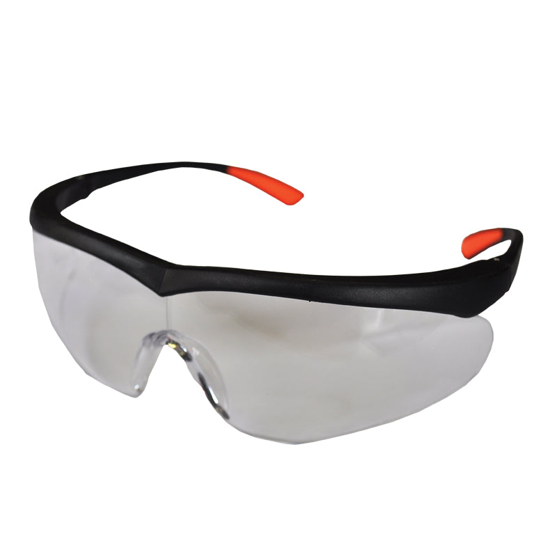 Skudo Safety Glasses Sport Clear A/Fog Green