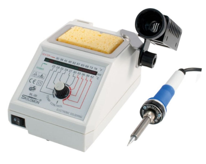 Soldering Iron Station Adjustable Temp. 48 W Sl 20 220 Vac - Livestainable.co.za