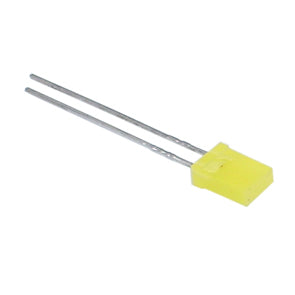 5x2mm Rect Diffuse Yellow Led 5mcd Slb 25 Yyd3 F