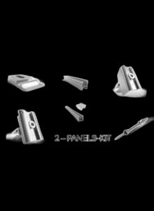 Schletter Pro Hangerbolt Solution For Wood Purlin Roof 2 Panels In Portrait Rail Mounting Kit