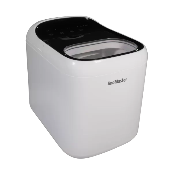 SnoMaster - 12Kg/24Hr Counter-Top Bullet Type Ice-Maker - White