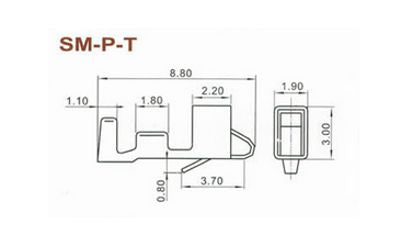 Terminal Socket 2.54 Mm Pitch Sm P Series Sm P T