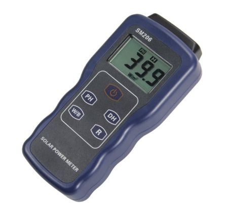 Solar Radiation Power Meter W/M2/Deg Sm206