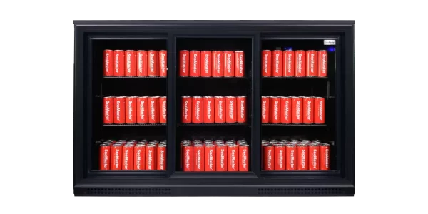 SnoMaster - 300L Under-Counter Sliding Door Beverage Cooler