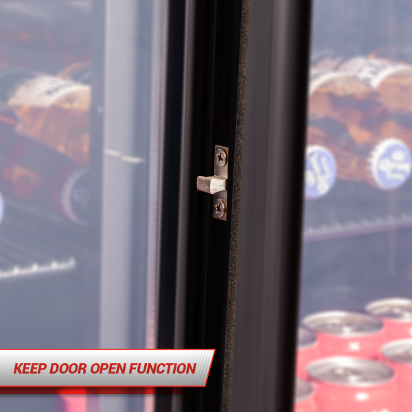 SnoMaster - 300L Under-Counter Sliding Door Beverage Cooler