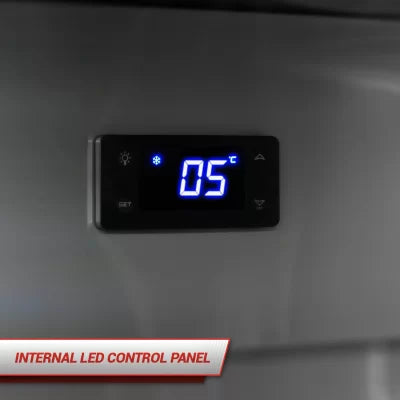 SnoMaster - 300L Under-Counter Beverage Cooler - Stainless Steel