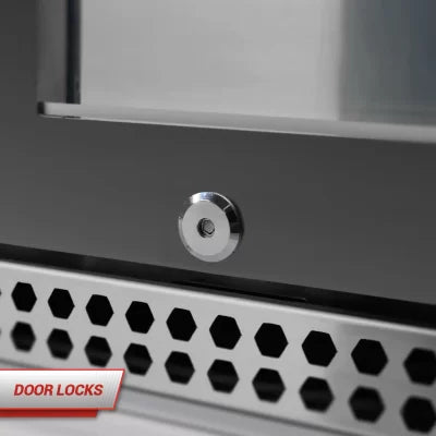 SnoMaster - 300L Under-Counter Beverage Cooler - Stainless Steel