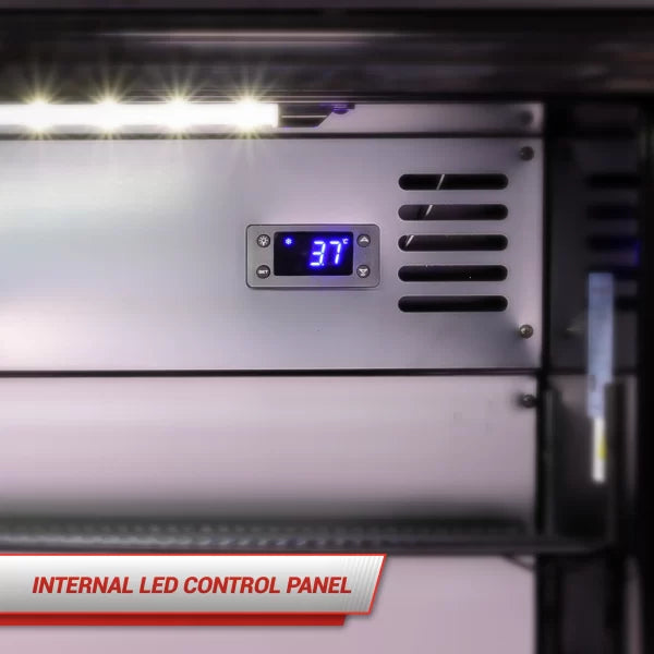 SnoMaster - 200L Under-Counter Sliding Door Beverage Cooler