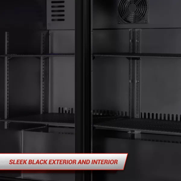 SnoMaster - 200L Under-Counter Sliding Door Beverage Cooler