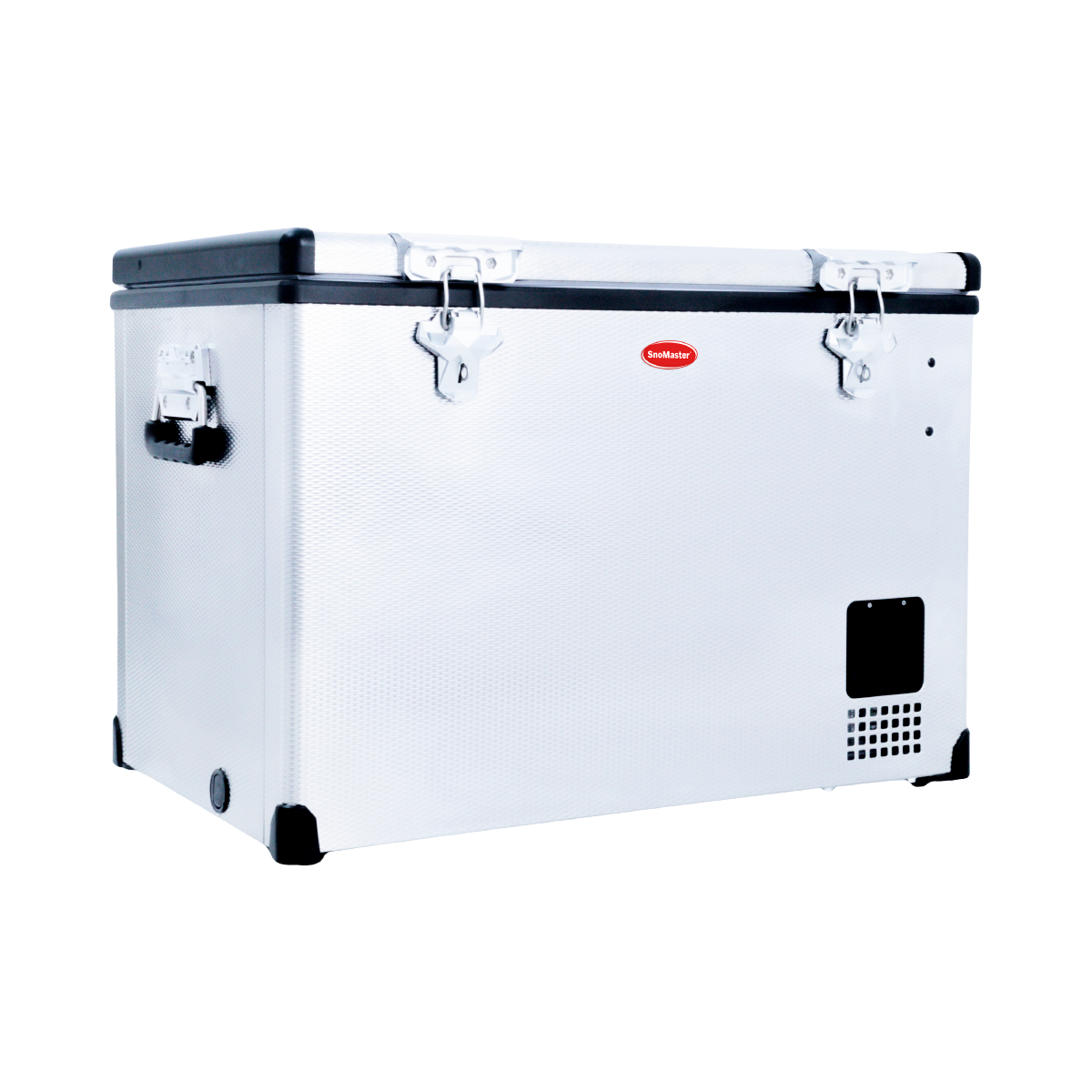 SnoMaster - 60L Single Compartment Portable Fridge/Freezer AC/DC - Stainless Steel (SMDZ-CL60)