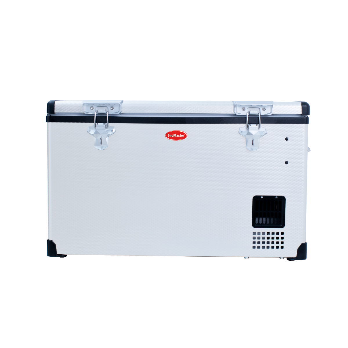 SnoMaster - 65L Low Profile Single Compartment Portable Fridge/Freezer AC/DC - Stainless Steel (SMDZ-LP65)