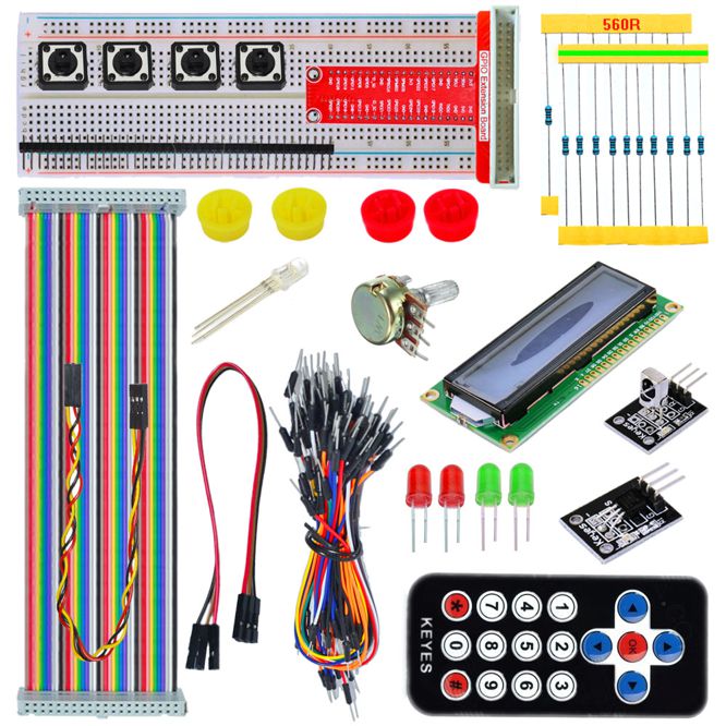 Starter Learning Kit For Raspberry Pi Smp0060