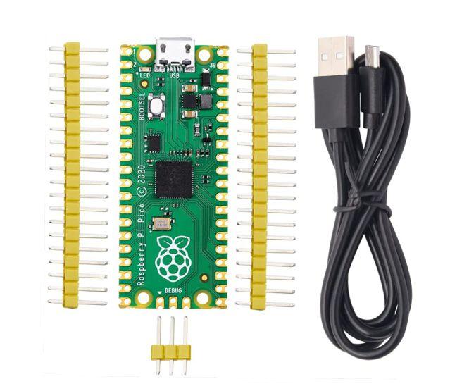 Raspberry Pi Pico W/Pin Header And Usb Cable Smp0093 - Livestainable.co.za