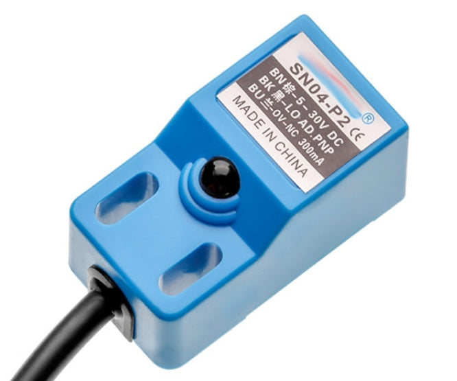 Pnp Proximity Switch / Sensor 4mm N.C 3 Wire Blue Sn04 P2