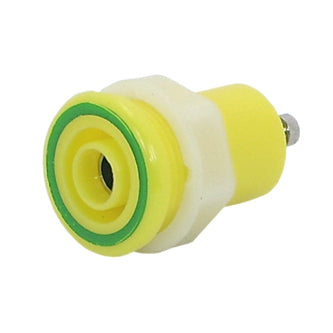 Test Lead Socket 4mm Yellow P/Hole 12.5mm Sbs4 Yl