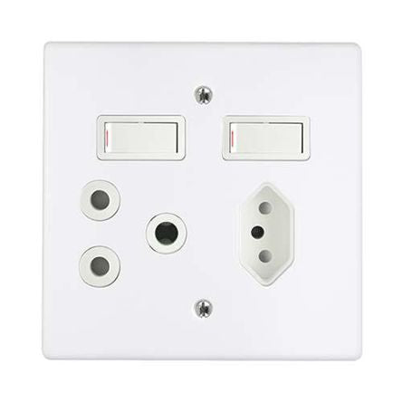 Socket Mains 16 A White 6859 P/65291101 P