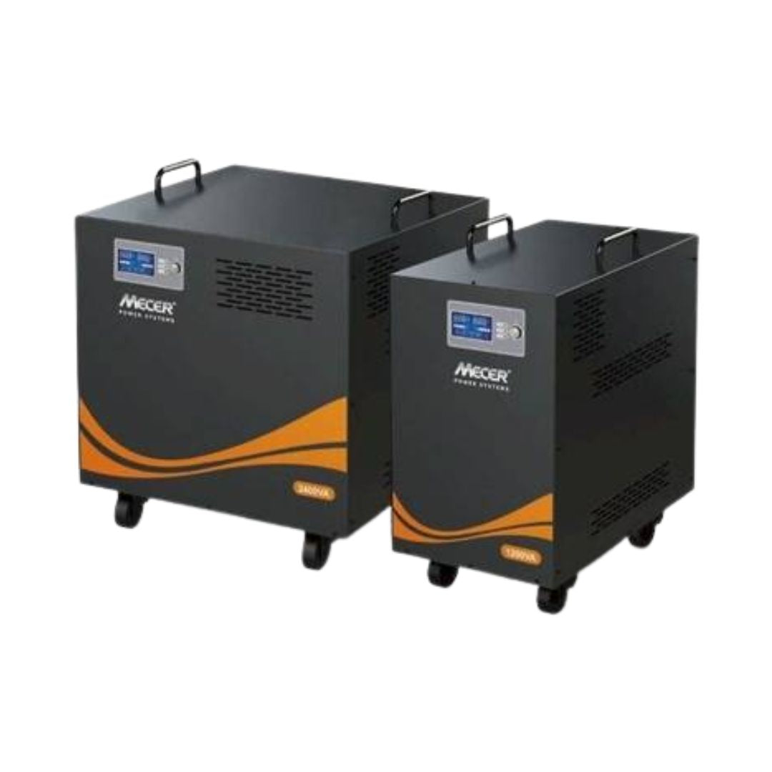 Mecer Inverter Trolley 2.4KVA 24V No Parallel [No Batteries Incl]