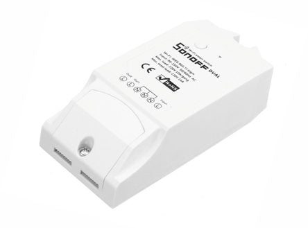 2 Ch Wi Fi Wireless Switch 10 A 250 Vac Pow Dual