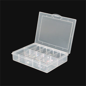 Abs Enclosure Clear 10 Compartment Sm Sp77981 135x100x26mm