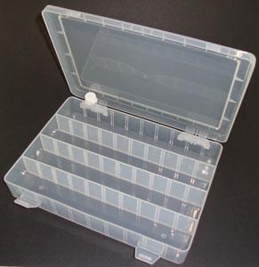 Plastic Enclosure 40 Compartment 250x180x40mm Adj. Sectors Sp77983 - Livestainable.co.za