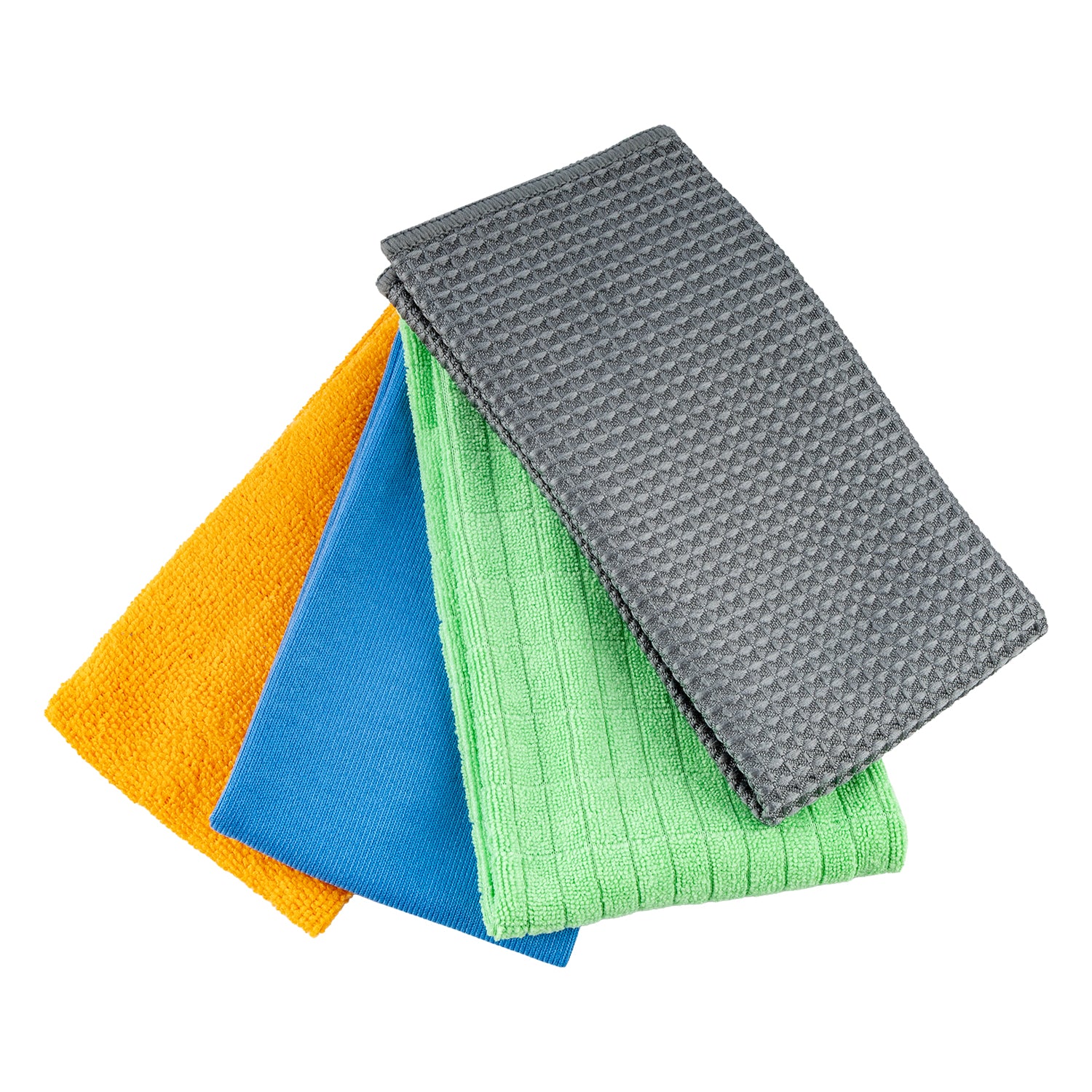 Tork Craft Microfibre Cloth Cleaning/Drying Set 4 Pc 300 Mm X 400 Mm 200/280 Gsm