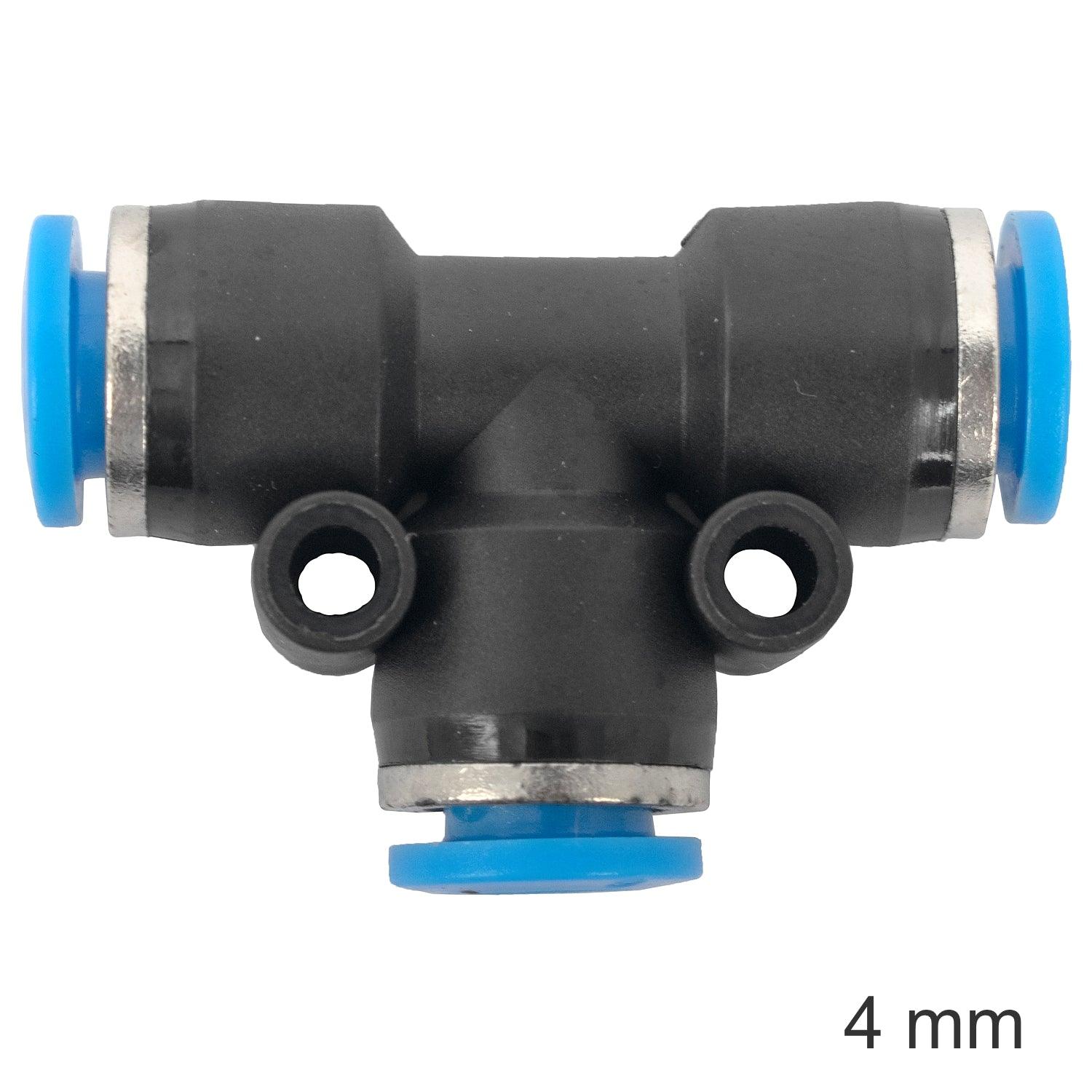 Pu Hose Fitting Tee 4 Mm - Livestainable.co.za