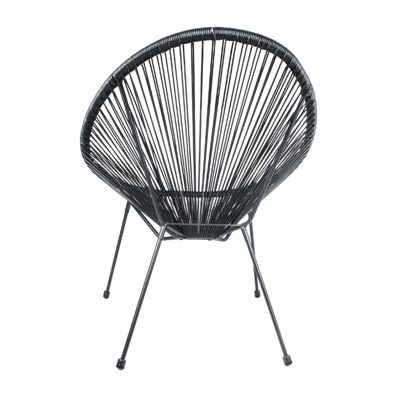Seagull Acapulco Deluxe Chair
String Chair: 72.5 X76 X84 Cm
Steel And Pe Rattan
Pe Round Rattan Dia 4 Mm