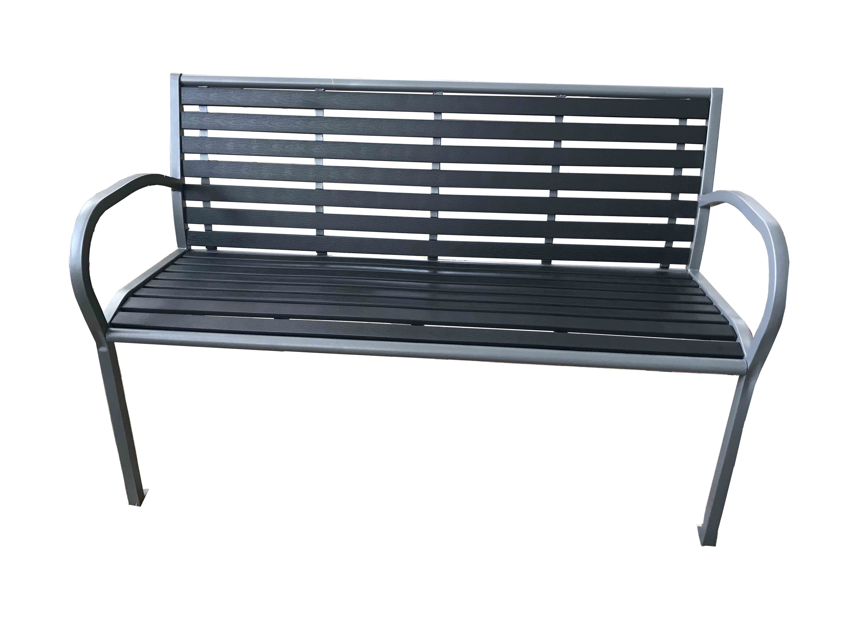 Seagull Deluxe Bench P/Wood Grey
Polywood Grey Slats
Steel Frame