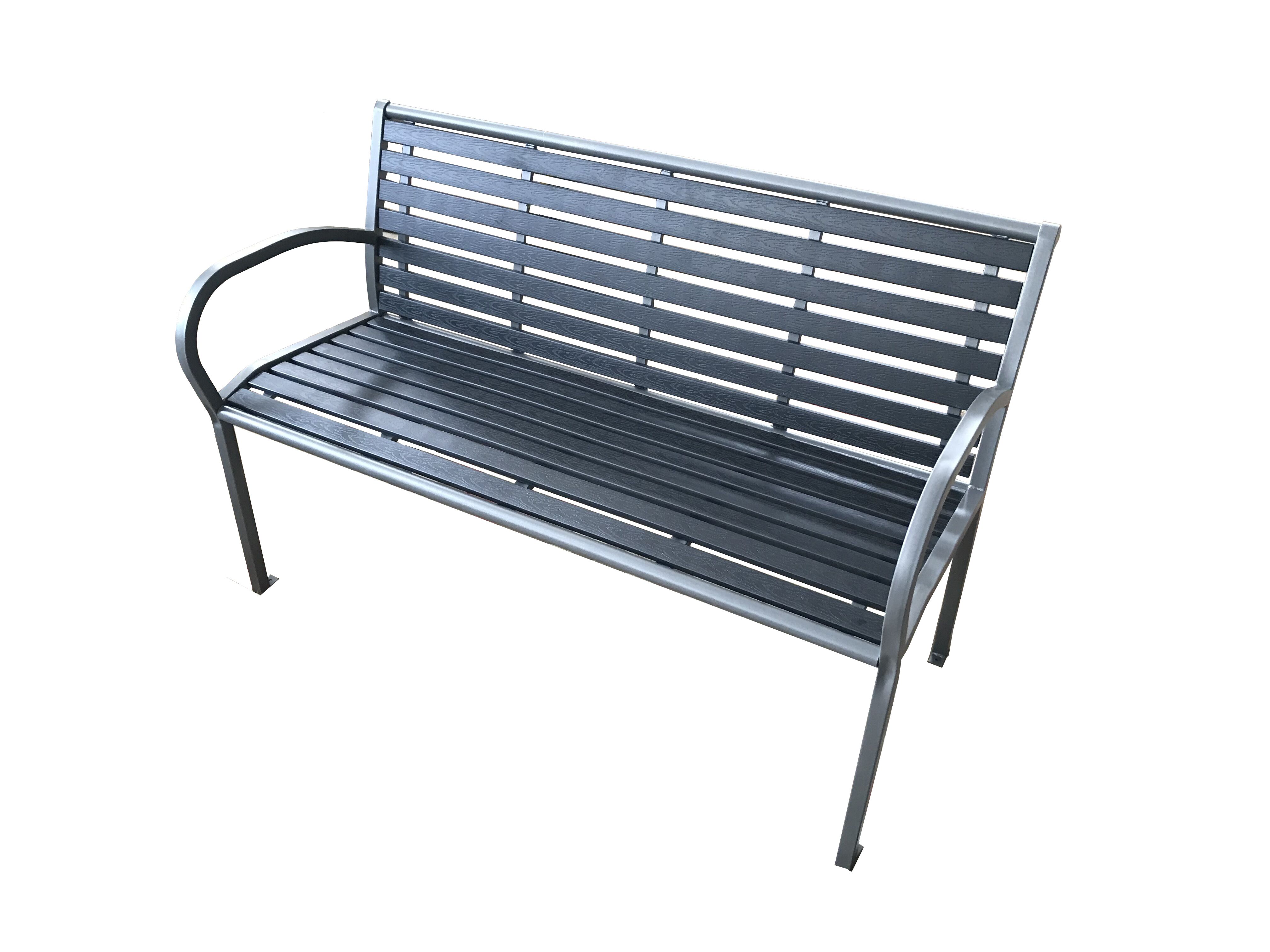 Seagull Deluxe Bench P/Wood Grey
Polywood Grey Slats
Steel Frame