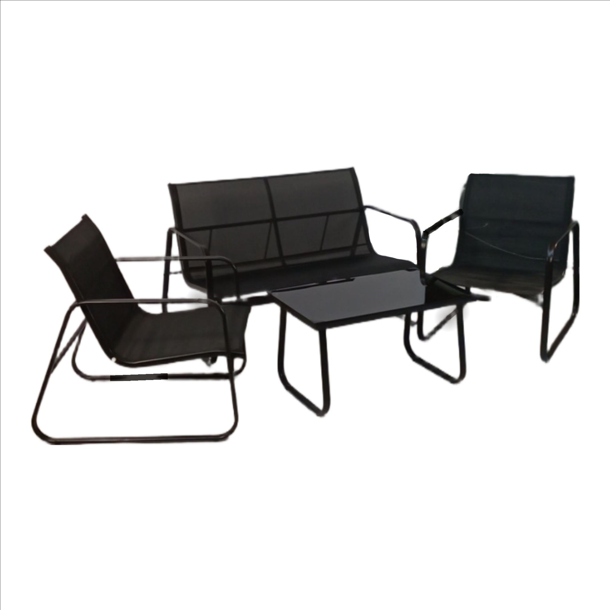 Seagull Conversation 2 Textilene Patio Set 4 Pcs
Single Chair: 61x79x75cm
Double Chair: 114.5x79x75cm
Table: 75x45x42cm
